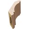 Ekena Millwork 5-inch W x 6-inch D x 6-inch H Olympic Rough Cedar Woodgrain TimberThane Knee Brace, Primed BRCUR05X06X06OLYRCPR - alternate 5